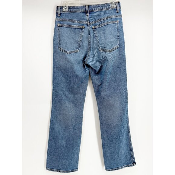 Khaite The Vivian Cropped Boot-Cut Jeans sz 28 - Picture 4 of 8